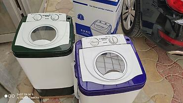 armud adları: Paltaryuyan maşın Bosch, 9 kq, Yeni, Yarımavtomat, Pulsuz çatdırılma — 3