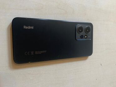 телефоны редми б у: Redmi, Redmi Note 12, Б/у, 128 ГБ, цвет - Черный, 2 SIM