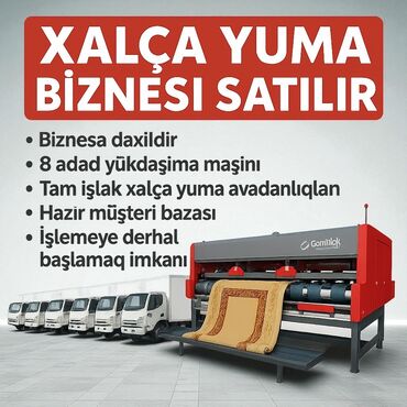 баки для мусора пластиковые: TAM HAZIR XALÇA YUMA BİZNESİ SATILIR! Uğurlu, gəlir gətirən və işlək lalafo.az -da баки для мусора пластиковые: TAM HAZIR XALÇA YUMA BİZNESİ SATILIR! Uğurlu, gəlir gətirən və işlək