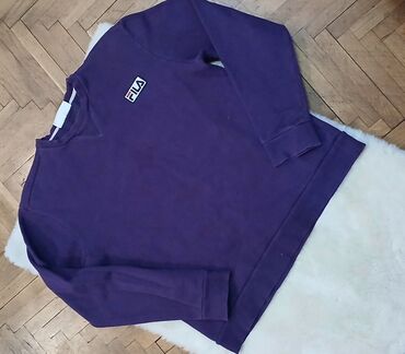 bershka duks: Sweatshirt, M (EU 50), Fila, color - Purple