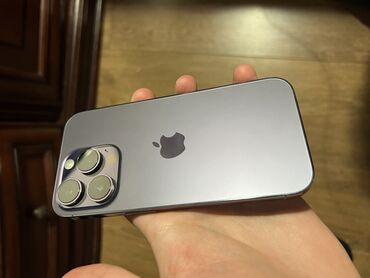 пйфон 14 про: IPhone 14 Pro, Колдонулган, 256 ГБ, Deep Purple, Каптама, Куту, 87 %