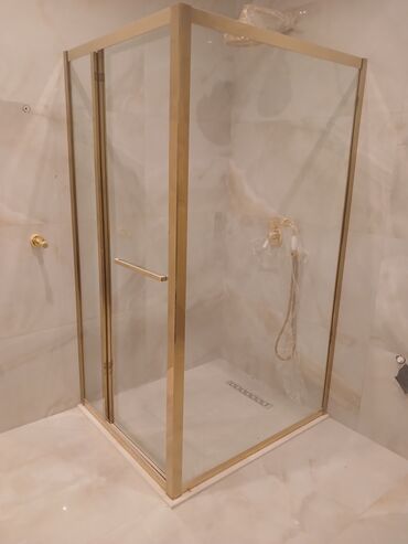 Duş kabinaları, arakəsmələr: Yeni Arakəsmə, Künc üçün, Pulsuz çatdırılma — 29