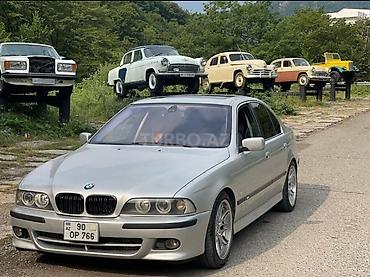 BMW: BMW 5 Series E39 sedan – gümüş rəng. Texniki xüsusiyyətlər və — 5