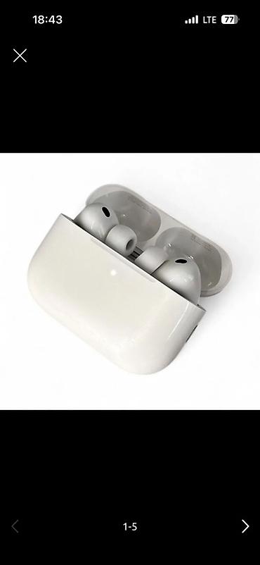 накидки чехлы: AirPods Pro 3 Б/У Наушники полностью проверены и протестированы — 1