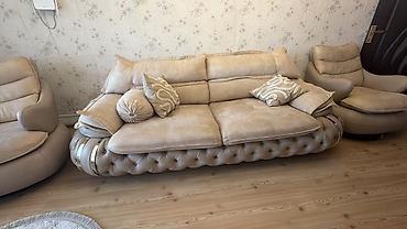 İşlənmiş, Divan, 2 kreslo lalafo.az -da İşlənmiş, Divan, 2 kreslo