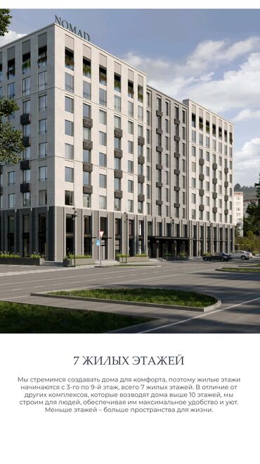 ошский базар квартира: Строится, Элитка, 2 комнаты, 38 м²