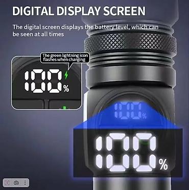 Другое для спорта и отдыха: Многофункциональный перезаряжаемый фонарь с коробкой из пластика — 6