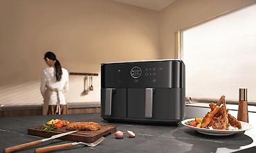 аэрогриль ксяоми: Аэрофритюрница Xiaomi Dual Zone Air Fryer 10L — мощная модель (2700 — 5