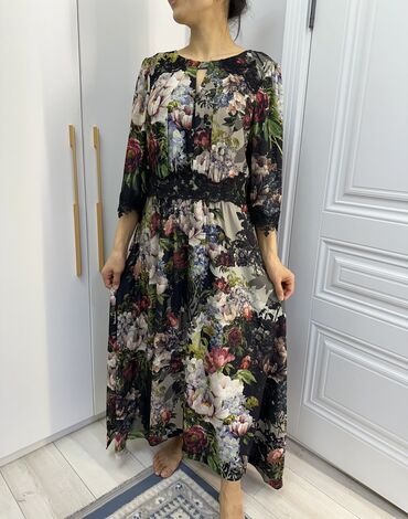 вечернее платье с открытой спиной: Платье LASAGRADA, размер 44. - Длина миди/макси, свободный струящийся