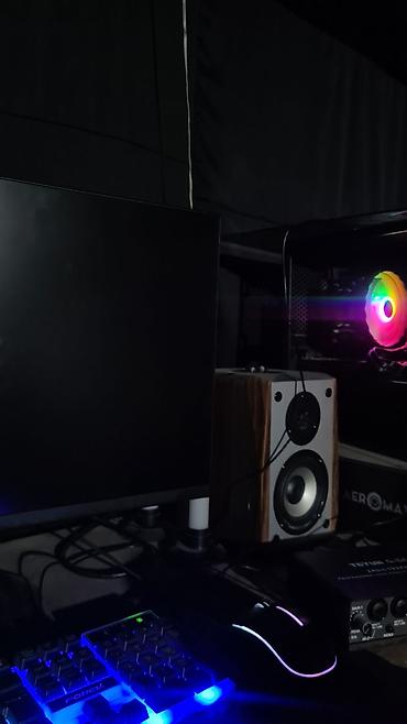 монитор для компьютер: Игровой/рабочий ПК с подсветкой RGB + комплект периферии — 2