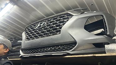 кузов авто: Бампер Kia, Б/у, Оригинал — 9