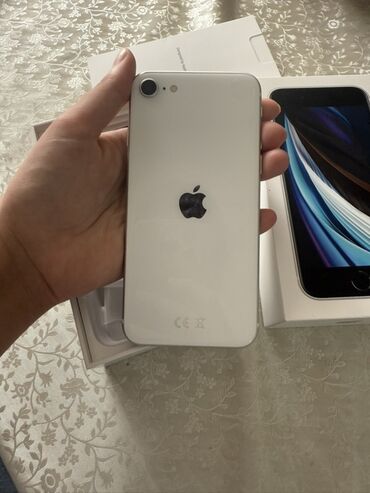 Apple iPhone: IPhone SE 2020, 64 GB, Ağ, Barmaq izi