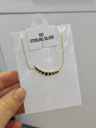 Серебряные колье: Серебряные Колье и Цепочки Серебро напыление золото 925 пробы Дизайн at lalafo.kg — 5 Серебряные колье: Серебряные Колье и Цепочки Серебро напыление золото 925 пробы Дизайн — 5