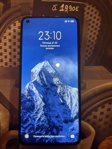 плата телефон: Xiaomi, Mi 11 Lite, Б/у, 128 ГБ, цвет - Черный, 2 SIM