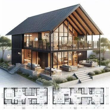 Отели и хостелы: Дом с панорамными окнами и бассейном в Чолпон-Ате ВИП-участок • — 14