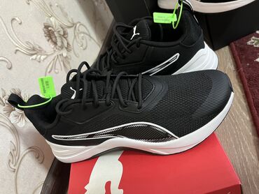 Кроссовки и спортивная обувь: Мужские кроссовки, 42, Puma, Новый, цвет - Черный, Бесплатная доставка