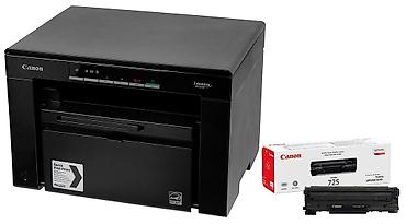 printer aliram: Canon MF3010 ağ-qara Lazer Printer Skaner Kserokopiya edir. 34min — 1