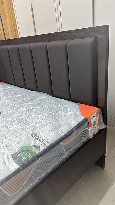 Двуспальные кровати: Двухспальная кровать размер 200×160см. Основание металлический каркас — 7