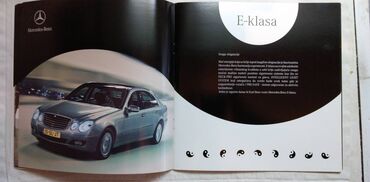 Knjige i stripovi: Prospekt:15 modela Mercedes Benz sa teh. podatcima, 36 str. srpski — 12