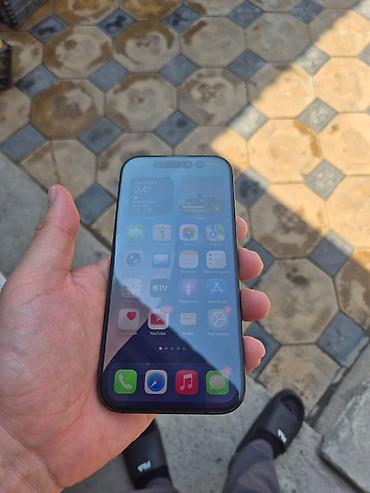IPhone 16 Pro, Колдонулган, Black Titanium, Каптама, 87 % — 5