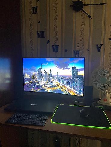 gaming monitor: Salam Hər vaxtınız xeyr, Komputer Dəsti satıram Monitor, ~ SOOANN 27 — 3