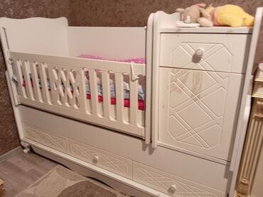 3d divar kagizlari qiymeti: Для девочки и мальчика, Б/у, Четырехугольная, Колыбель, С бортиками, С матрасом, Без механизма качания