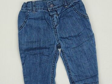 mom jeans bershka: Spodnie jeansowe, Marks & Spencer, 3-6 m, stan - Idealny