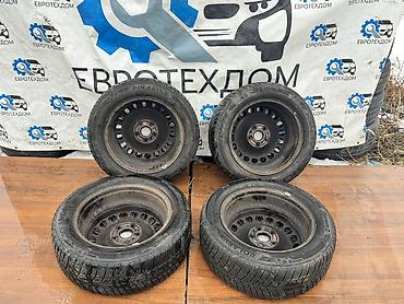 Колеса в сборе: Колеса в сборе 205 / 55 / R 16, Зима, Б/у, Комплект, Легковые, Железные, отверстий - 5 — 15