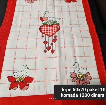 Krpe 50x70 na paket
10 komada 1200 dinara