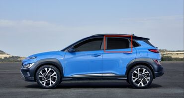 Стекла и комплектующие: Стекло Заднее левое Hyundai, 2023 г., Б/у, Оригинал — 7
