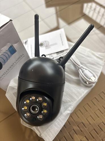 Фото и видеокамеры: Təzə Ağıllı Wi‑Fi PTZ təhlükəsizlik kamerası - Rəng: qara, iki güclü — 2
