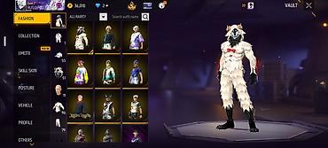 ideal hediyye kartlari: **Free Fire hesabı** Şəkillərdə görünən Free Fire hesabında aşağıdakı — 4