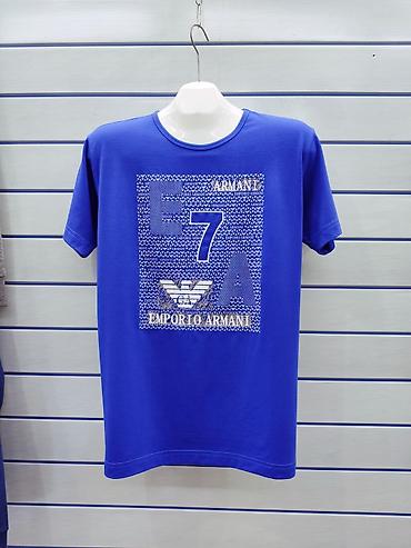 Футболки: Мужская футболка, 2XL, 3XL, 5XL, Armani, Новый, цвет - Белый, Самовывоз, Платная доставка — 18