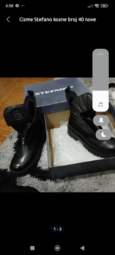 stefano obuća čizme: Gležnjače, Stefano, 40