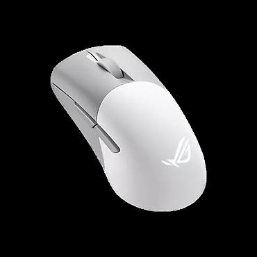 ucuz macbook: ASUS ROG Keris Wireless AimPoint 90MP02V0-BMUA10 – Moonlight White — 1