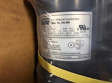 Elektromotori: Dayton PSC motor sa priključnom kutijom – model 23L398 Tehničke — 6