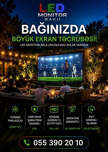 monitor tutacağı: LED MONİTOR XİDMƏTLƏRİ - Indoor və Outdoor LED monitorların satışı - — 9