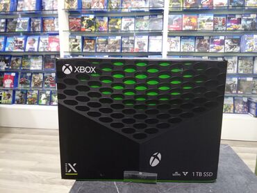 oyun ucun komputer: Xbox Series X – 1 TB SSD oyun konsolu Xüsusiyyətlər: - 4K və 120 FPS