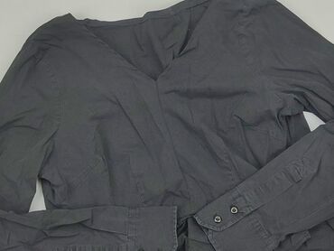 bluzki czarne długi rękaw: Blouse, S (EU 36), condition - Good