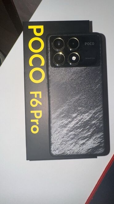 флай телефон 16: Poco F6 Pro, Б/у, 512 ГБ, цвет - Черный, 2 SIM