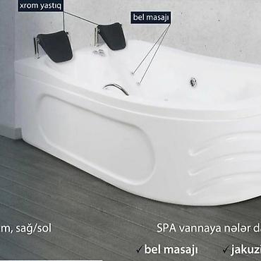 Santexnika: Cakkuzi vannalar matorlu və sadəsi var ölçü seçimi var Türkiyə akrili — 6