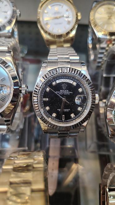 ag saat: Rolex Datejust və Day-Date kolleksiyasından kişi qol saatları — 4