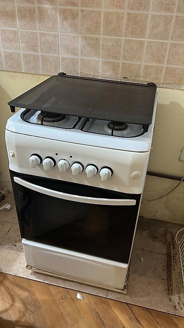 soba bosch: Qaz plitəsi və soba kombinə - 4 ocaq gözlü panel: 3 qaz gözüyü + 1 — 2