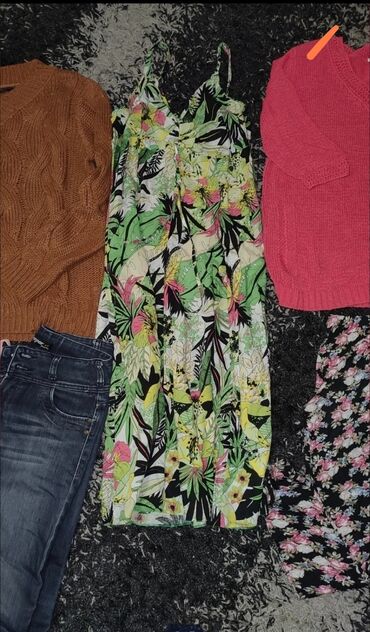 Haljine: A-Dress M, bоја - Crvena, Dugih rukava — 10