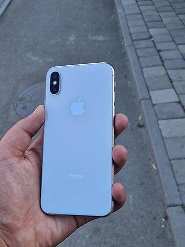 iphone 11max: IPhone X, 64 GB, Ağ, Zəmanət, Simsiz şarj, Face ID — 1