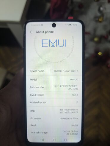 neispravni telefoni: Huawei P Smart, 128 GB, bоја - Siva, Face ID, Otisak prsta, Dual SIM