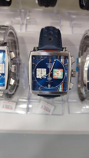3d saat: TAG Heuer Monaco kolleksiyası – kvadrat korpuslu, xronoqraf funksiyalı — 10