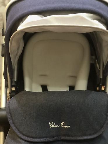 Коляски: Прогулочная коляска Silver Cross в отличном состоянии. Полный — 9