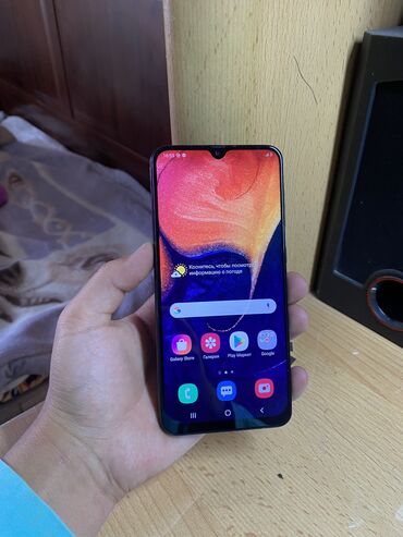 нокиа 3310 новый купить: Samsung Galaxy A50, Колдонулган, 128 ГБ, түсү - Көк, 1 SIM, 2 SIM