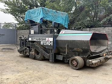 мульча пленка: Асфальтоукладчик Mitsubishi MF55WD-I Основные особенности: - Колёсный — 1